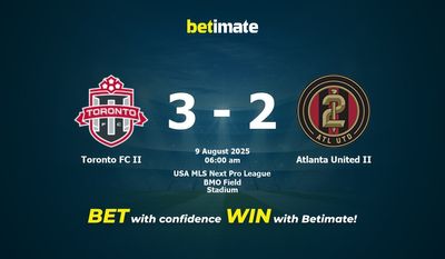 Dự đoán, Tỷ lệ cược & Mẹo cá cược Toronto FC II vs Atlanta United II 08/08/2025