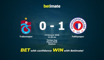 Soi kèo Trabzonspor vs Fethiyespor, Tỷ lệ & Mẹo cá cược 03/02/2026