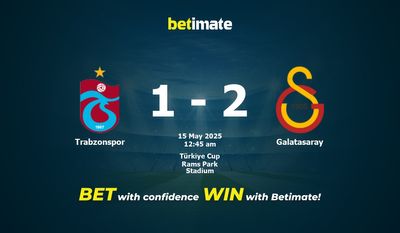 Dự đoán Trabzonspor vs Galatasaray, Tỷ lệ cược & Mẹo cá cược 05/14/2025