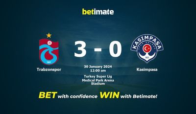Soi kèo Trabzonspor vs Kasimpasa, Tỷ lệ & Mẹo cá cược 29/01/2024