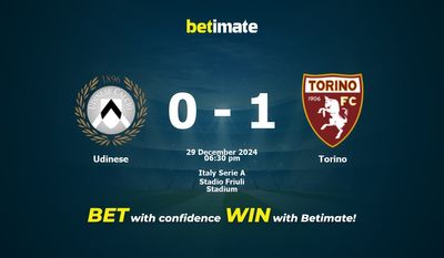 Dự đoán Udinese vs Torino, Tỷ lệ cược & Mẹo cá cược 29/12/2024