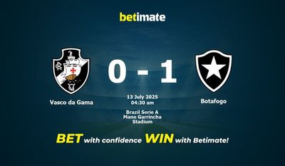 Dự đoán Vasco da Gama vs Botafogo, tỷ lệ & tip cá cược 12/07/2025