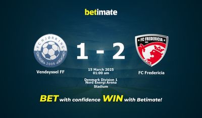 Soi kèo Vendsyssel FF vs FC Fredericia, Tỷ lệ & Mẹo cá cược 14/03/2025