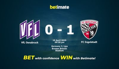 Dự đoán, Tỷ lệ cược & Mẹo cá cược VfL Osnabruck vs FC Ingolstadt 19/04/2025
