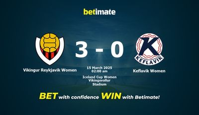 Dự đoán Vikingur Reykjavik Women vs Keflavik Women, Tỷ lệ & Mẹo cá cược 14/03/2025