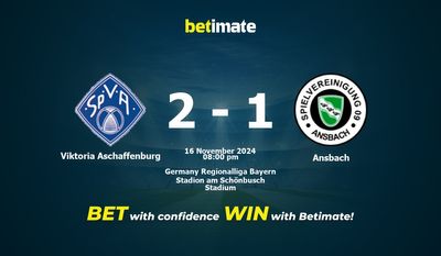 Viktoria Aschaffenburg vs Ansbach Dự đoán, Tỷ lệ cược & Mẹo cá cược 11/16/2024