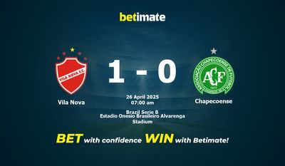 Soi kèo Vila Nova vs Chapecoense, Tỷ lệ & Mẹo cá cược 26/04/2025