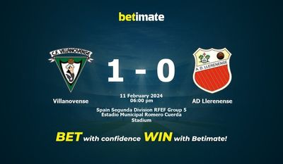 Dự đoán Villanovense vs AD Llerenense, tỷ lệ và tip cá cược 11/02/2024