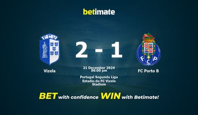 Soi kèo Vizela vs FC Porto B, tỷ lệ và tip cá cược 21/12/2024
