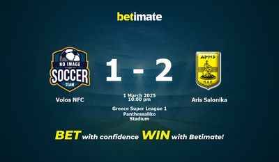 Dự đoán Volos NFC vs Aris Salonika, Tỷ lệ cược & Mẹo cá cược 03/01/2025