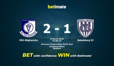 Soi kèo VSG Altglienicke vs Babelsberg 03, Tỷ lệ & Tip cá cược 07/03/2025