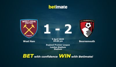 Dự đoán West Ham vs Bournemouth, Tỷ lệ cược & Mẹo cá cược 04/05/2025