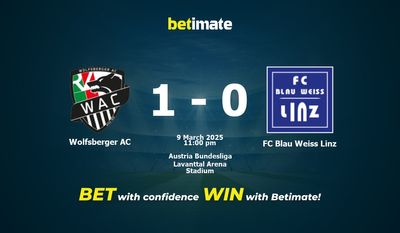 Wolfsberger AC vs FC Blau Weiss Linz Dự đoán, Tỷ lệ cược & Mẹo cá cược 03/09/2025