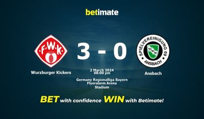 Soi kèo Wurzburger Kickers vs Ansbach, tỷ lệ và tip cá cược 02/03/2024