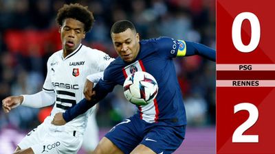 Destaques PSG x Rennes - Messi e Mbappé ficam calados, um choque estonteante (Ligue 1)