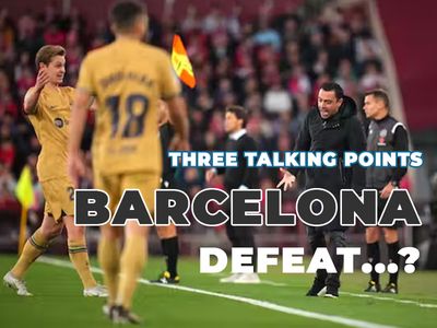 Xavi angered by Barcelona's loss to Almeria: Three talking points