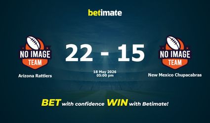 Arizona Rattlers vs New Mexico Chupacabras American Football Prediction, Odds & Betting Tips 05/18/2026