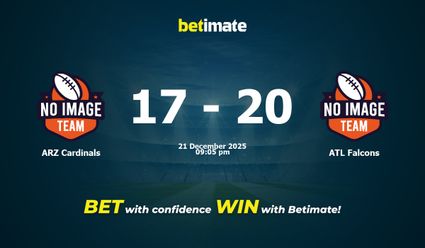 ARZ Cardinals vs ATL Falcons American Football Prediction, Odds & Betting Tips 12/21/2025