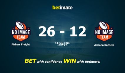 Fishers Freight vs Arizona Rattlers American Football Prediction, Odds & Betting Tips 06/14/2026