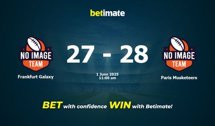 Frankfurt Galaxy vs Paris Musketeers American Football Prediction, Odds & Betting Tips 06/01/2025