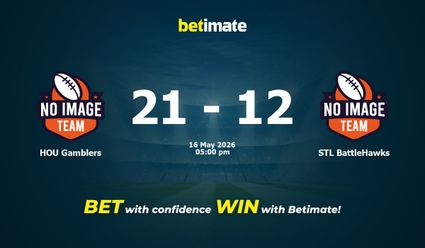 HOU Gamblers vs STL BattleHawks American Football Prediction, Odds & Betting Tips 05/16/2026