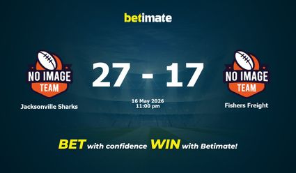 Jacksonville Sharks vs Fishers Freight American Football Prediction, Odds & Betting Tips 05/16/2026