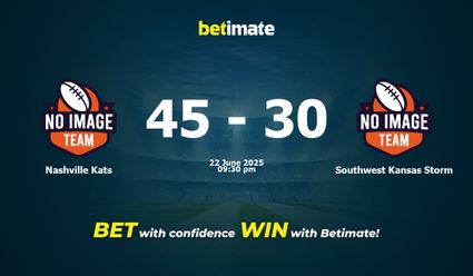 Nashville Kats vs Southwest Kansas Storm American Football Prediction, Odds & Betting Tips 06/22/2025