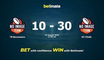 TB Buccaneers vs KC Chiefs American Football Prediction, Odds & Betting Tips 08/22/2026