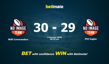 WAS Commanders vs PHI Eagles American Football Prediction, Odds & Betting Tips 01/04/2026