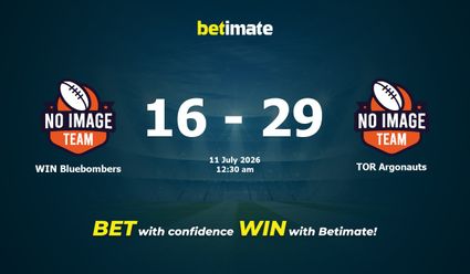 WIN Bluebombers vs TOR Argonauts American Football Prediction, Odds & Betting Tips 07/11/2026