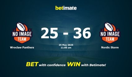 Wroclaw Panthers vs Nordic Storm American Football Prediction, Odds & Betting Tips 05/25/2025