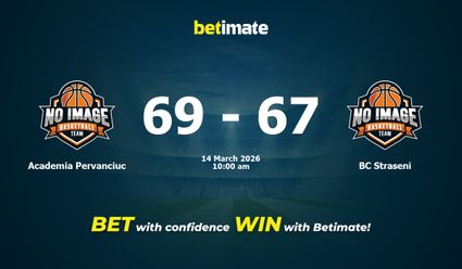 Academia Pervanciuc vs BC Straseni Basketball Prediction, Odds & Betting Tips 03/14/2026