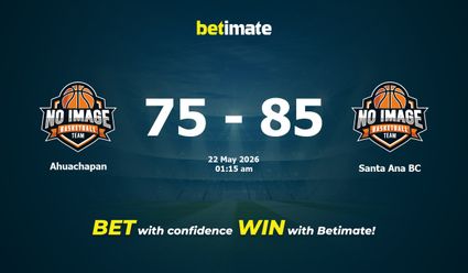 Ahuachapan vs Santa Ana BC Basketball Prediction, Odds & Betting Tips 05/22/2026