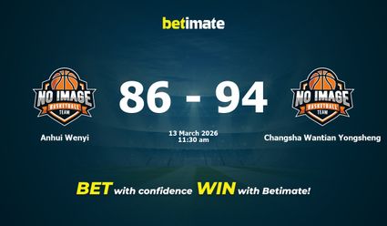 Anhui Wenyi vs Changsha Wantian Yongsheng Basketball Prediction, Odds & Betting Tips 03/13/2026