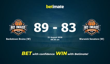 Bankstown Bruins (W) vs Warwick Senators (W) Basketball Prediction, Odds & Betting Tips 08/21/2026