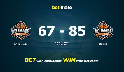 BC Goverla vs Dnipro Basketball Prediction, Odds & Betting Tips 03/08/2026