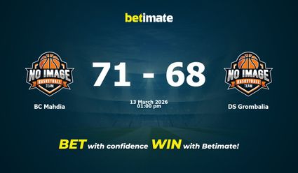BC Mahdia vs DS Grombalia Basketball Prediction, Odds & Betting Tips 03/13/2026