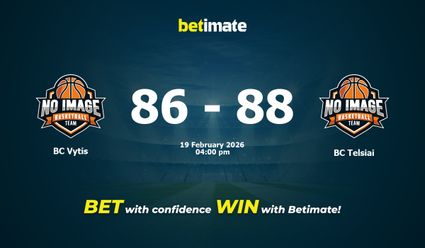 BC Vytis vs BC Telsiai Basketball Prediction, Odds & Betting Tips 02/19/2026