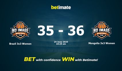 Brazil 3x3 Women vs Mongolia 3x3 Women Basketball Prediction, Odds & Betting Tips 06/24/2025