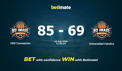 CDU Concepcion vs Universidad Catolica Basketball Prediction, Odds & Betting Tips 07/19/2026