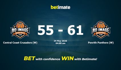 Central Coast Crusaders (W) vs Penrith Panthers (W) Basketball Prediction, Odds & Betting Tips 05/24/2026