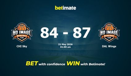 CHI Sky vs DAL Wings Basketball Prediction, Odds & Betting Tips 05/21/2026