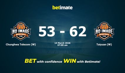 Chunghwa Telecom (W) vs Taiyuan (W) Basketball Prediction, Odds & Betting Tips 03/14/2026