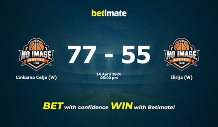 Cinkarna Celje (W) vs Ilirija (W) Basketball Prediction, Odds & Betting Tips 04/14/2026