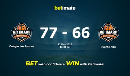 Colegio Los Leones vs Puente Alto Basketball Prediction, Odds & Betting Tips 05/22/2026