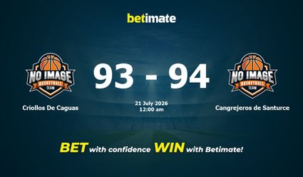Criollos De Caguas vs Cangrejeros de Santurce Basketball Prediction, Odds & Betting Tips 07/21/2026