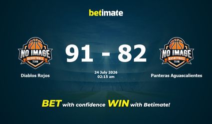 Diablos Rojos vs Panteras Aguascalientes Basketball Prediction, Odds & Betting Tips 07/24/2026