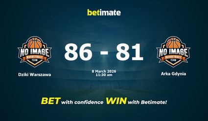 Dziki Warszawa vs Arka Gdynia Basketball Prediction, Odds & Betting Tips 03/08/2026