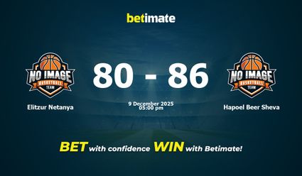 Elitzur Netanya vs Hapoel Beer Sheva Basketball Prediction, Odds & Betting Tips 12/09/2025