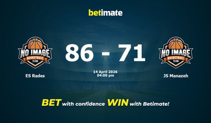 ES Rades vs JS Manazeh Basketball Prediction, Odds & Betting Tips 04/14/2026